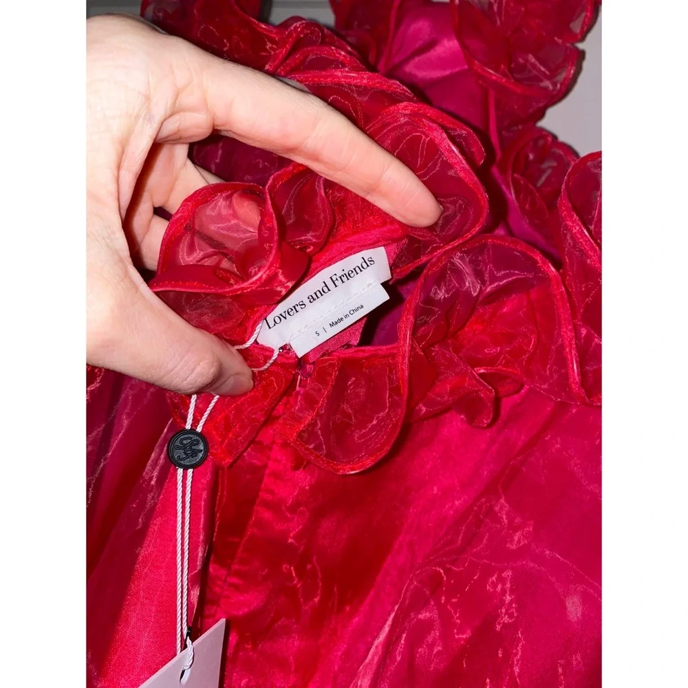 Lovers + Friends Red Mini Dress - Picture 3 of 3